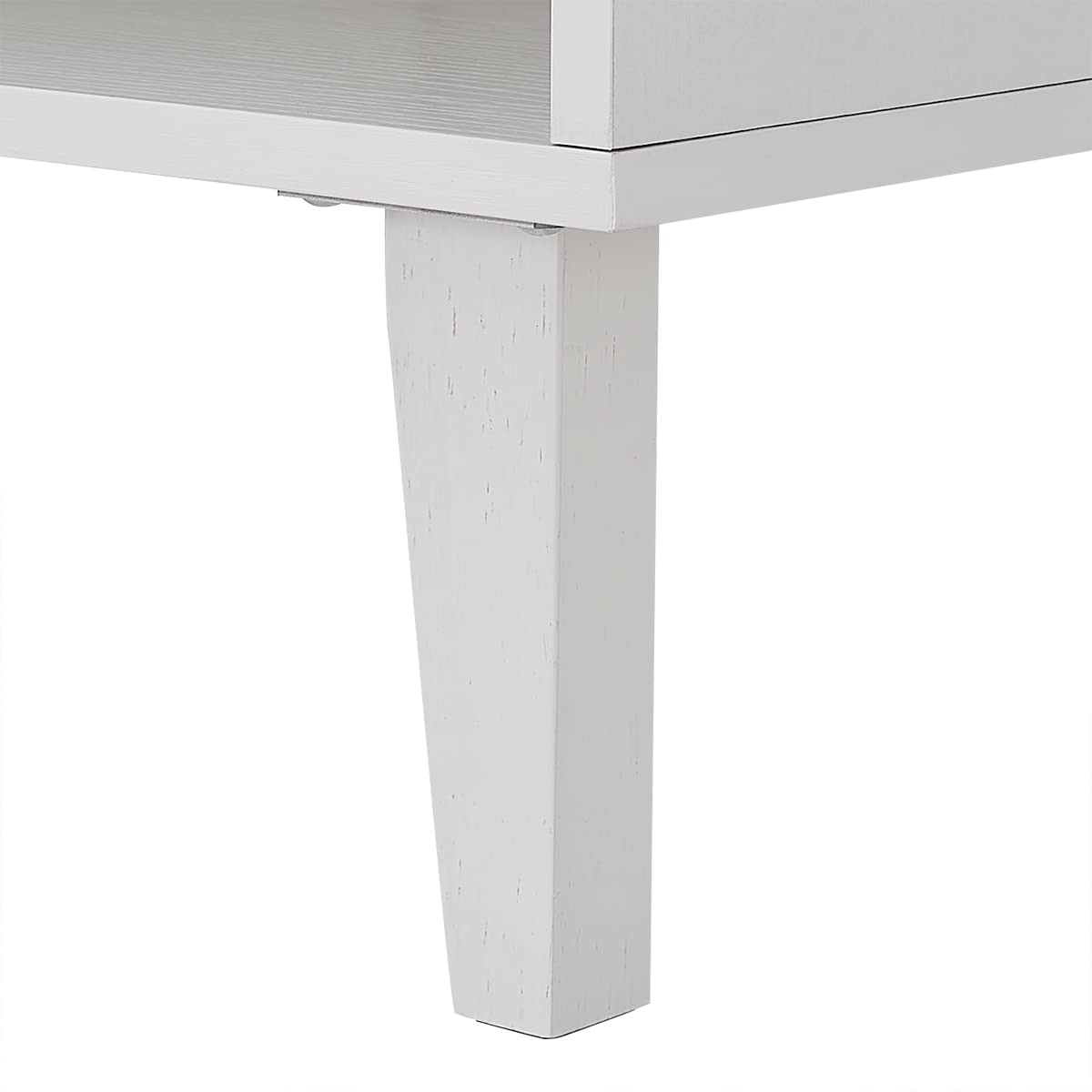 White Kitchen Buffet Cabinet with 2 Doors and 2 Shelves, Storage Sideboard, 41.8" L x 15" W x 32.5" H